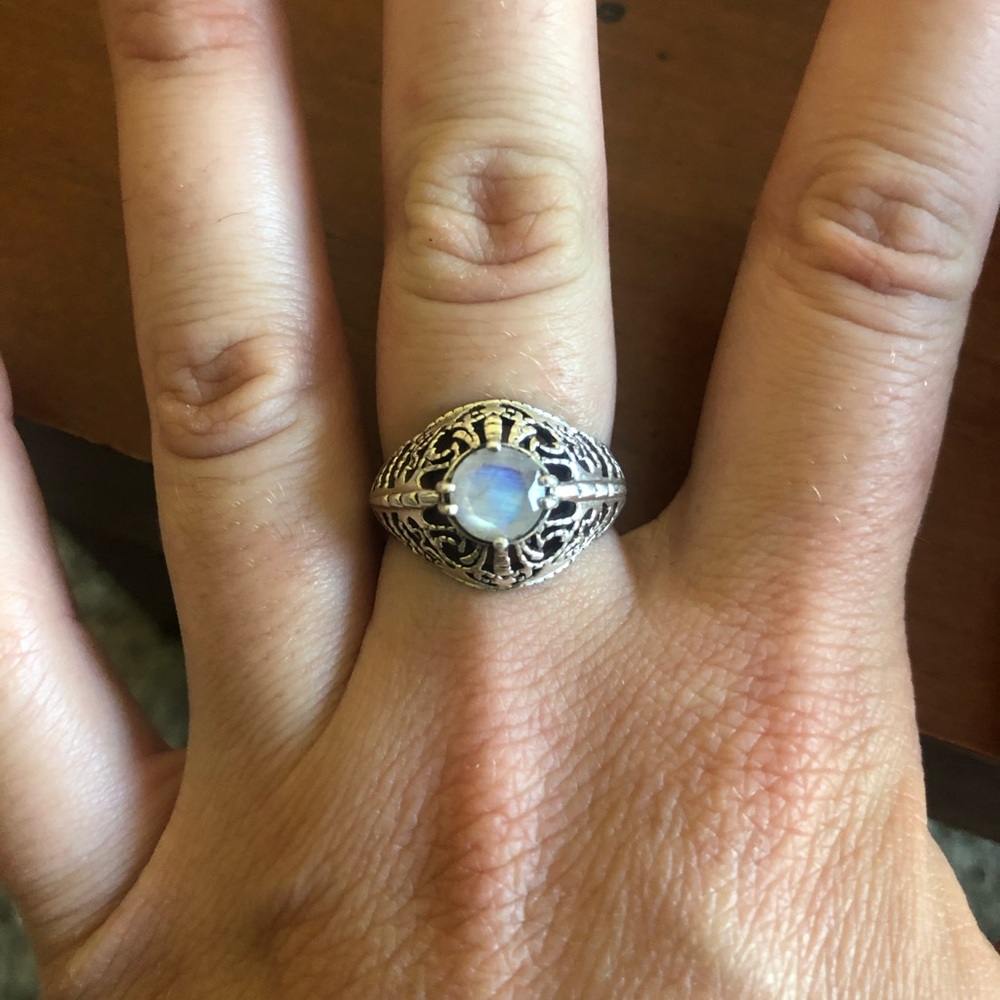 Moonstone ring